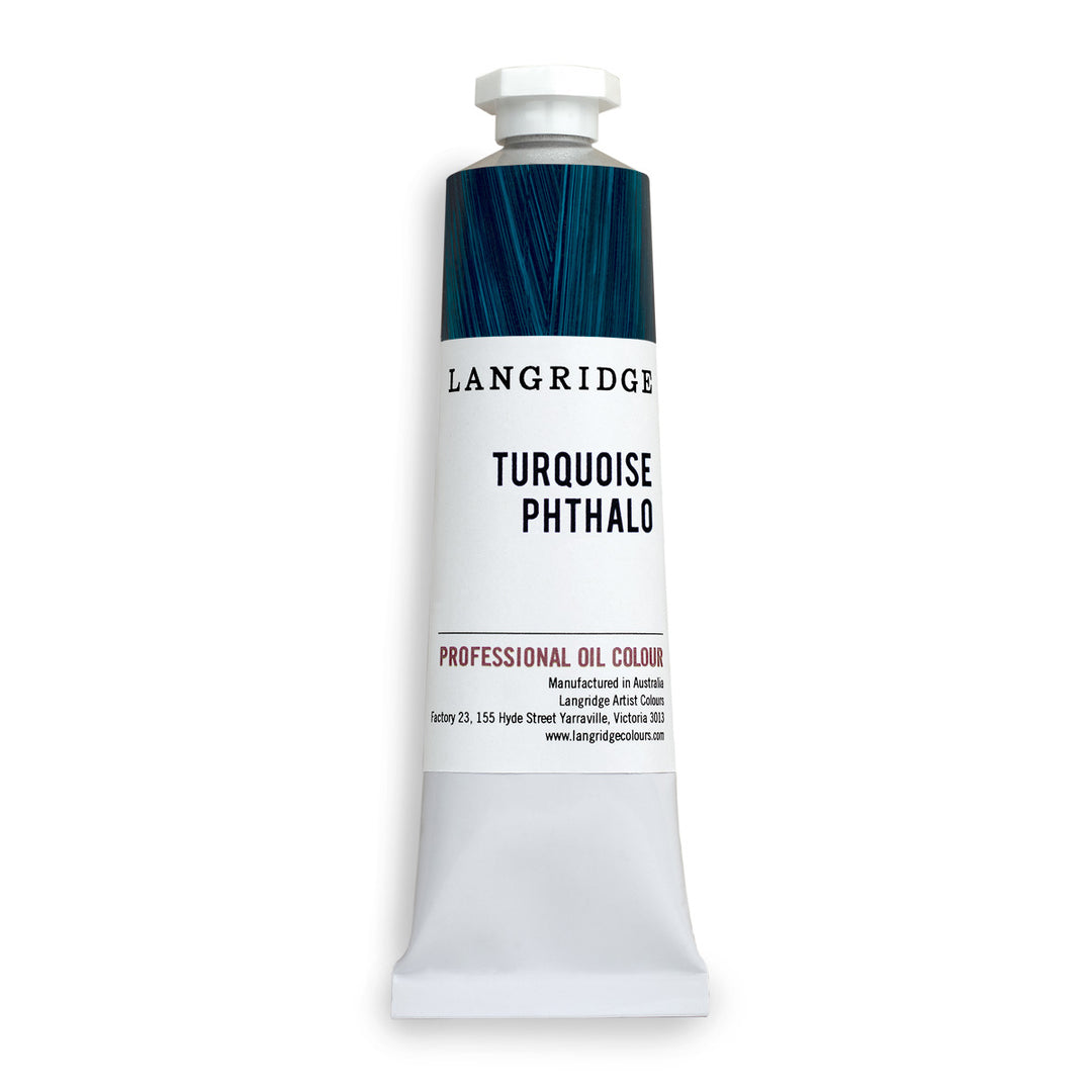 Langridge Turquoise Phthalo Oil Colour