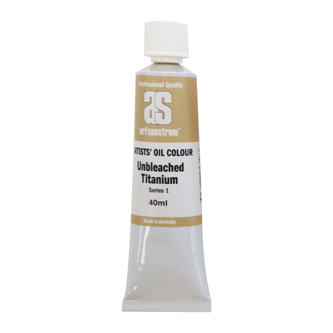UNBLEACHED TITANIUM Art Spectrum Oil