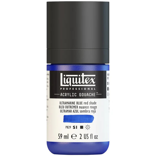 Ultra Blue RS Acrylic Gouache liquitex 59ml