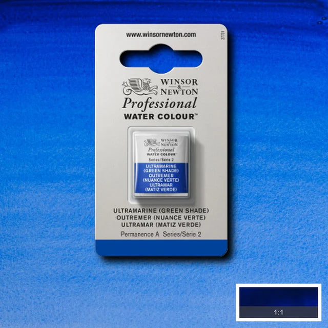Ultramarine G/S S2 Winsor &amp; Newton 1/2 Pan