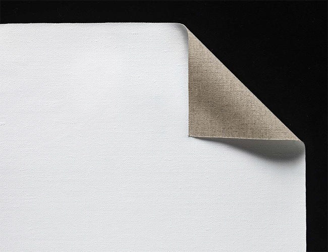 V10 Claessens Acrylic Primed Linen 84in Wide. Sold Per CM
