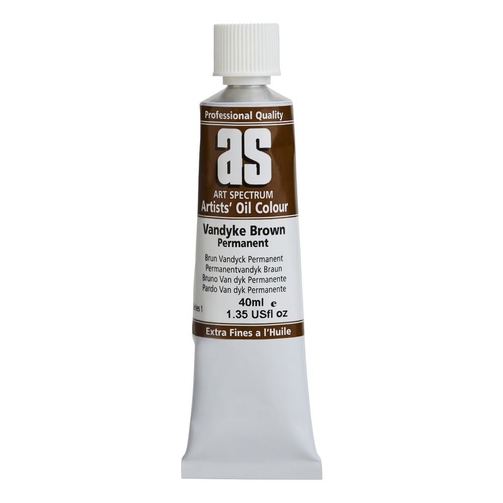 Permanent Vandyke Brown Art Spectrum Oil
