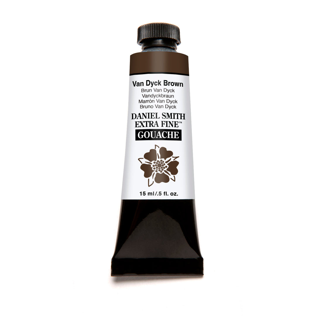 Van Dyck Brown Daniel Smith Gouache 15ml