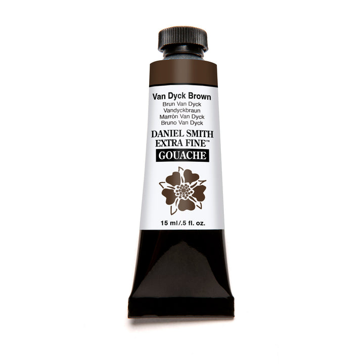 Van Dyck Brown Daniel Smith Gouache 15ml