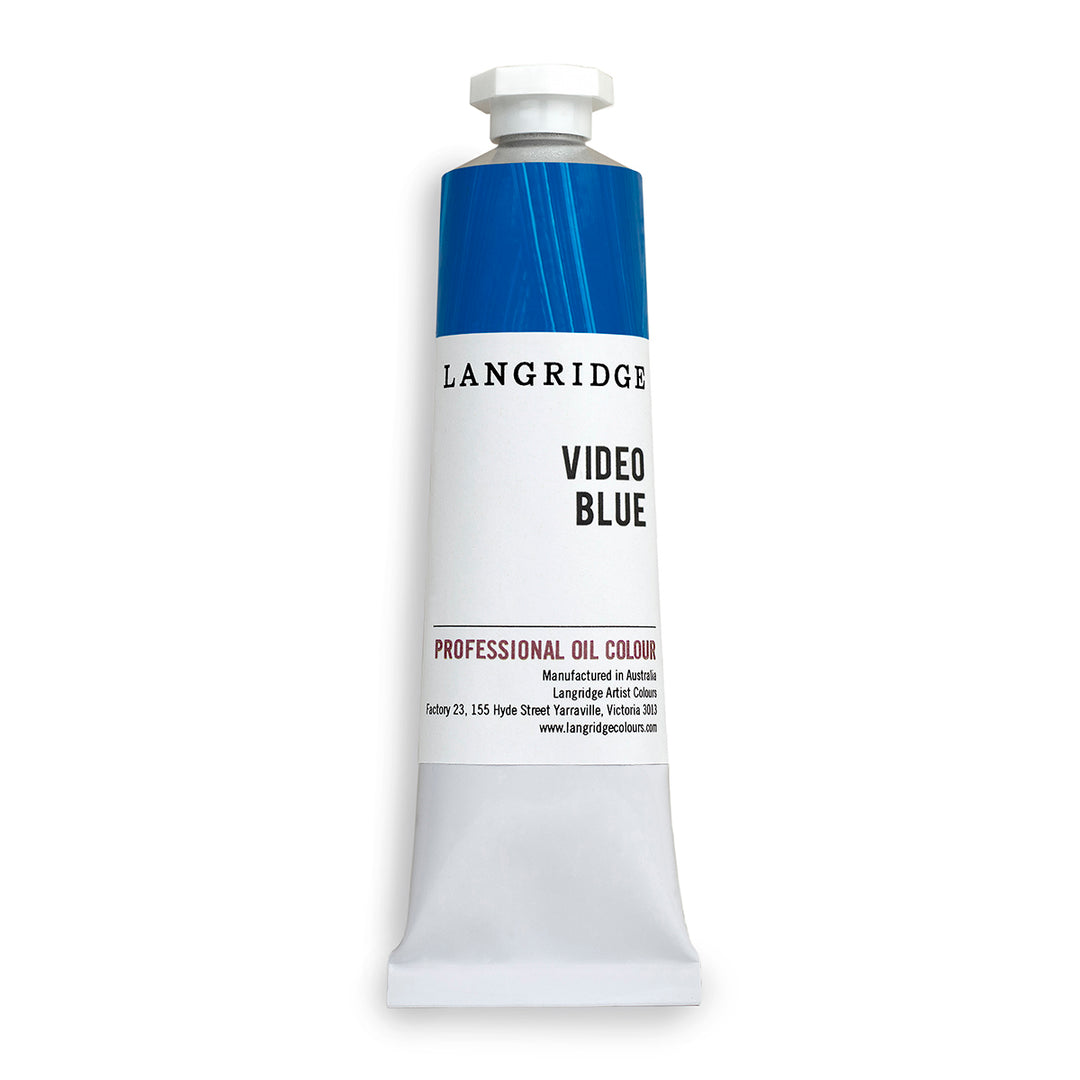 Langridge Video Blue Oil Colour
