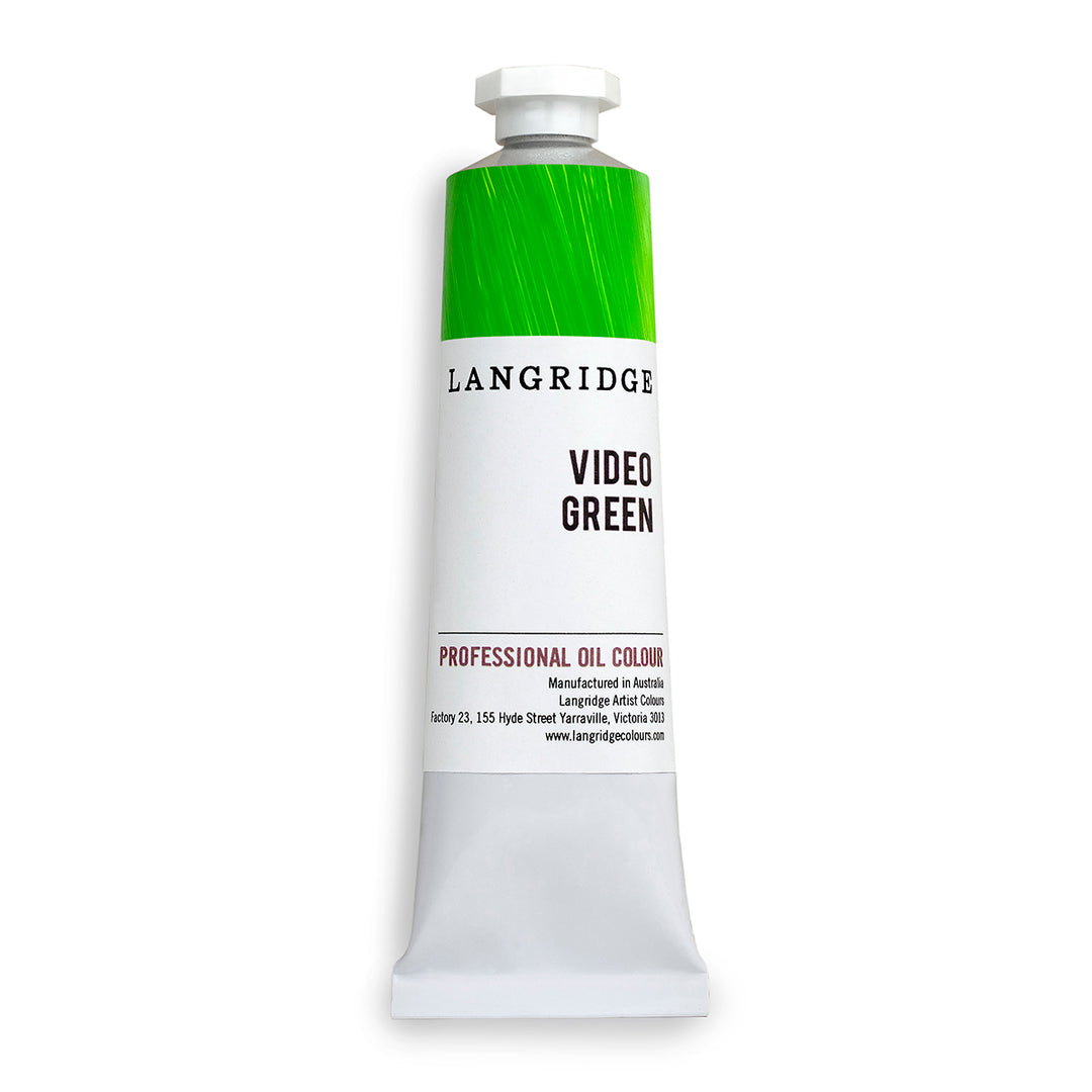 Langridge Video Green Oil Colour