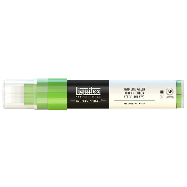 Vivid Lime Green Liquitex Marker Wide 15mm
