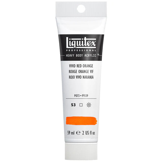 Vivid Red Orange Liquitex 59ml
