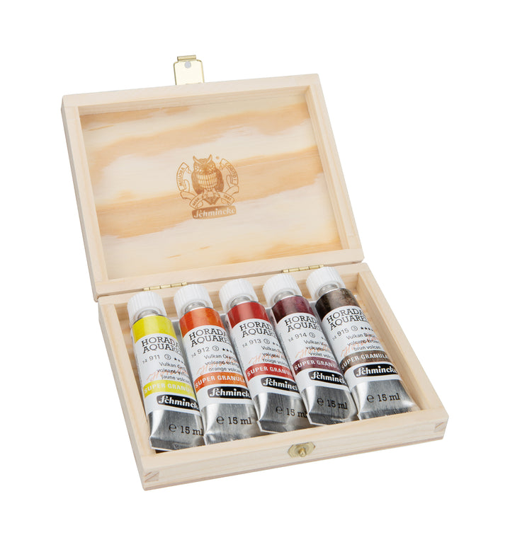 Schmincke Super Granulation Set volcano, 5 x 15 ml