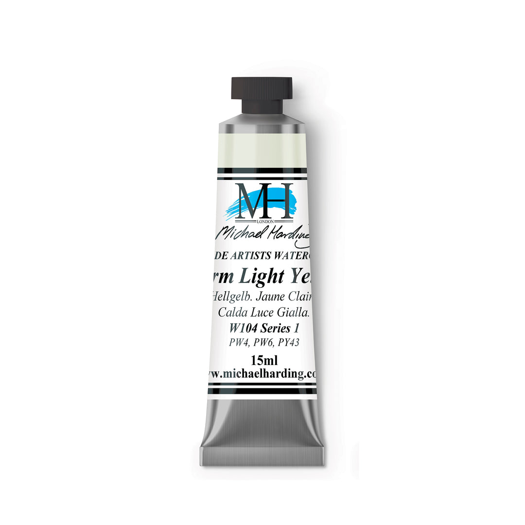 Warm Light Yellow Michael Harding (104) Watercolour 15ml