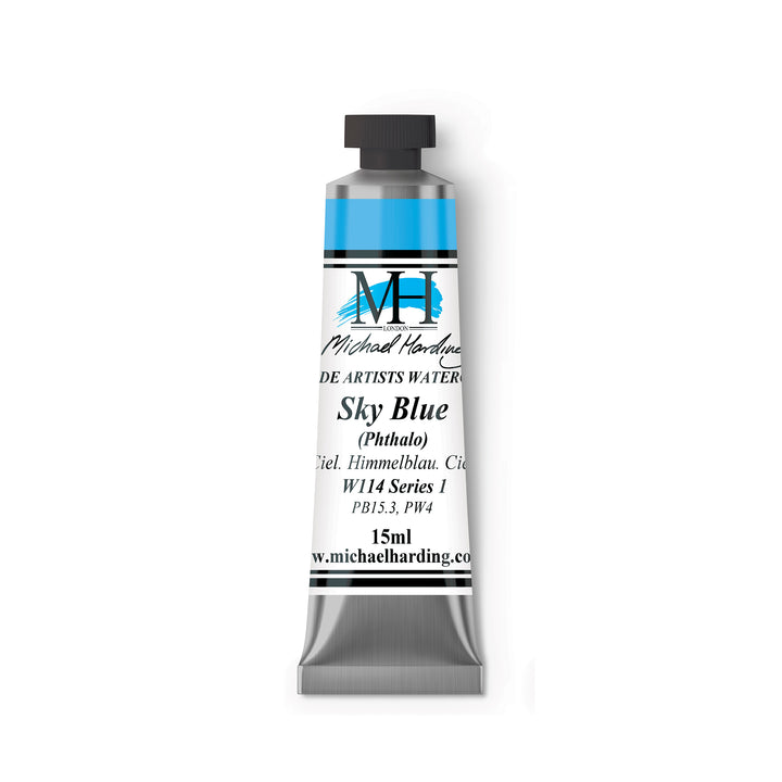 Sky Blue (Phthalo) Michael Harding (114) Watercolour 15ml
