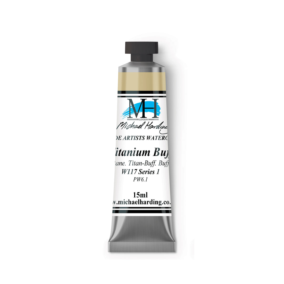 Titanium Buff Michael Harding (117) Watercolour 15ml