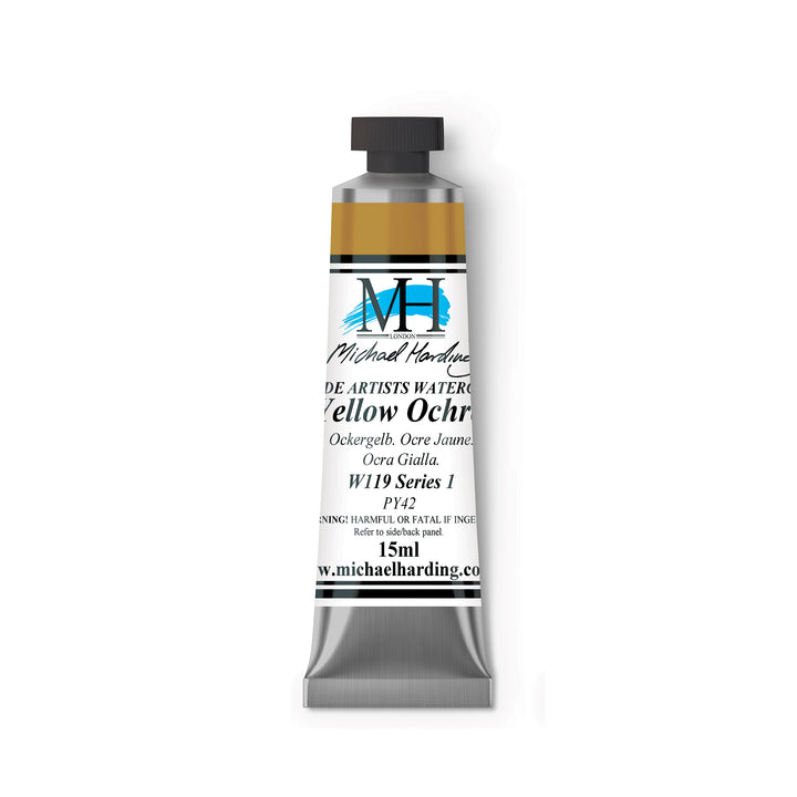 Yellow Ochre Michael Harding (119) Watercolour 15ml