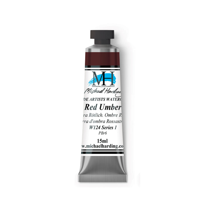 Red Umber Michael Harding (124) Watercolour 15ml