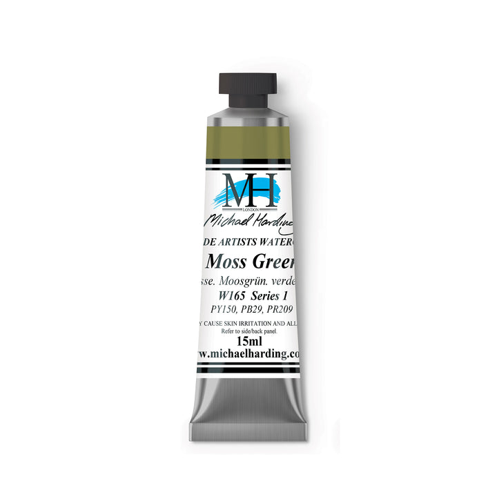 Moss Green Michael Harding (165) Watercolour 15ml