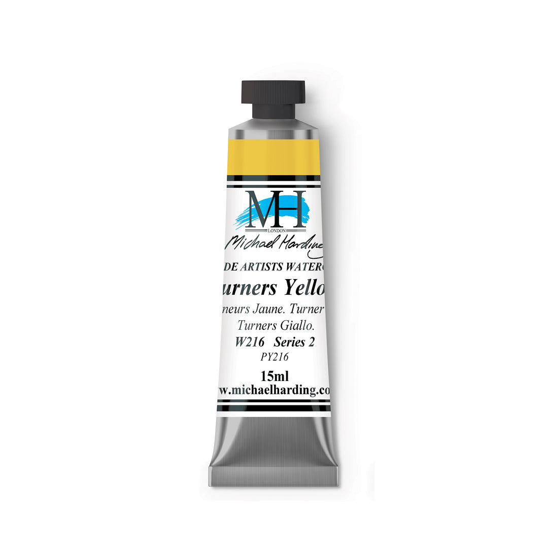 Turners Yellow Michael Harding (216) Watercolour 15ml