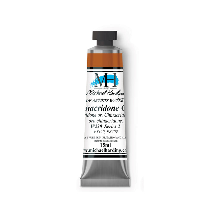 Quinacridone Gold Michael Harding (230) Watercolour 15ml