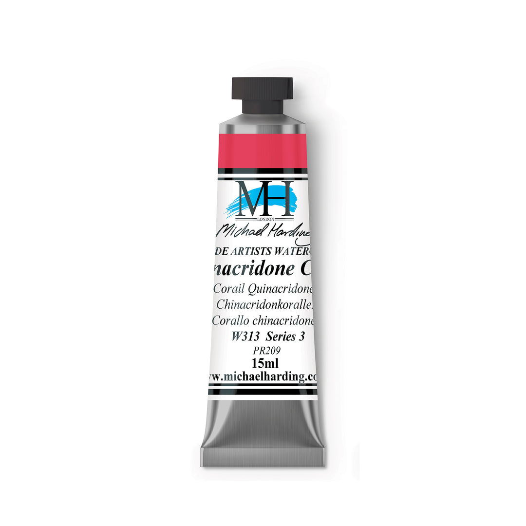 Quinacridone Coral Michael Harding (313) Watercolour 15ml
