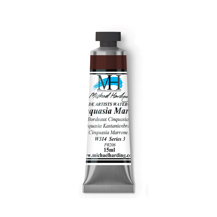 Cinquasia Maroon Michael Harding (314) Watercolour 15ml