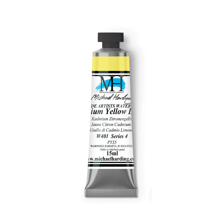 Cadmium Yellow Lemon Michael Harding (401) Watercolour 15ml