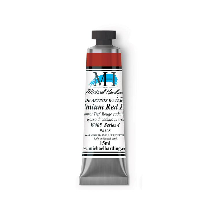 Cadmium Red Deep Michael Harding (408) Watercolour 15ml