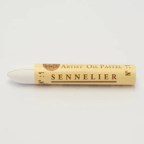 001 White Sennelier Oil pastel