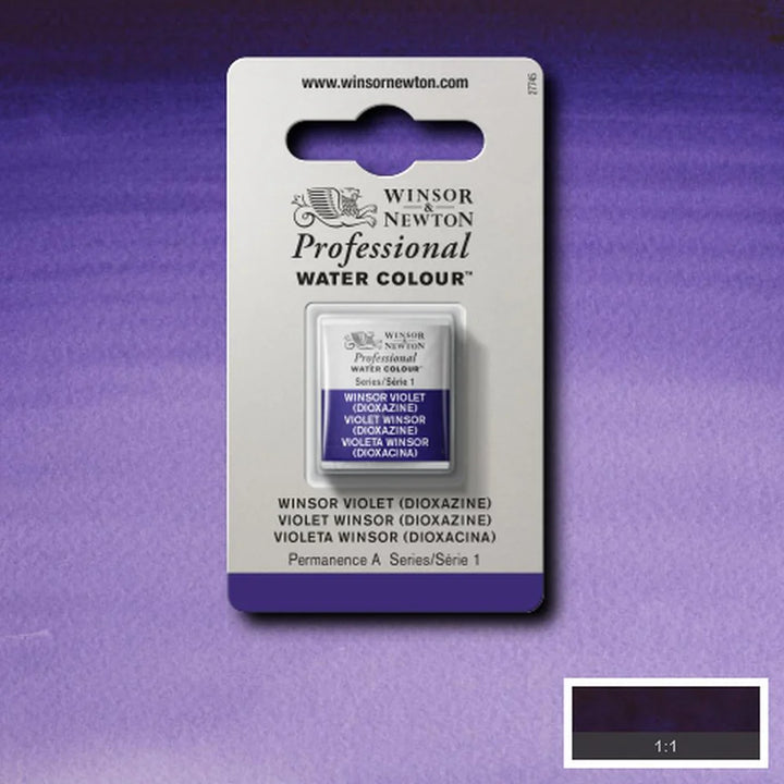 Winsor Violet Awc S1 Winsor &amp; Newton 1/2 Pan