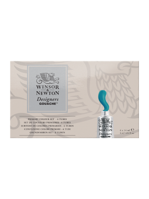 WN Designer Gouache Primary Set 6