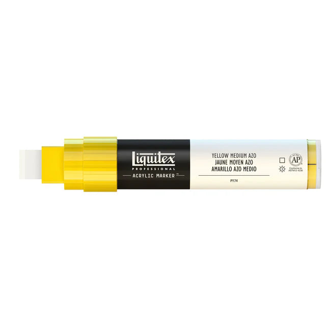 Yellow Medium Azo Liquitex Marker Wide 15mm