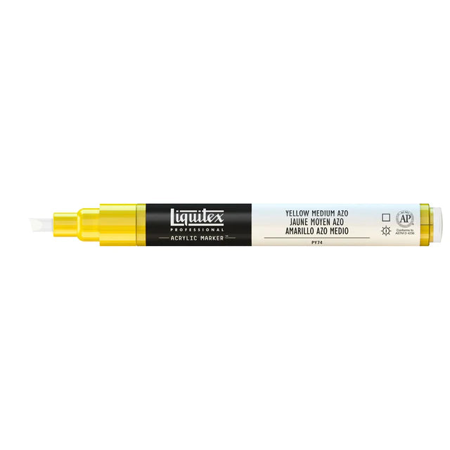 Yellow Medium Azo Liquitex Marker Wide 15mm