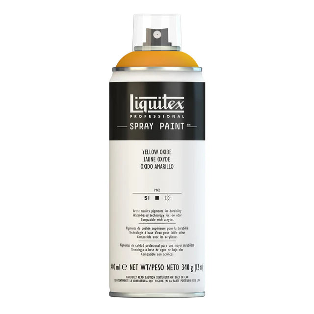 Yellow Oxide Liquitex Spray Paint 400ml Can