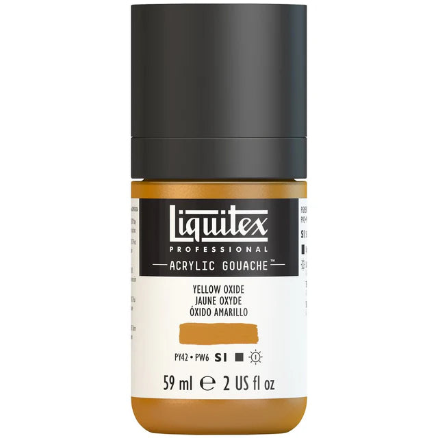 Yellow Oxide Acrylic Gouache liquitex 59ml