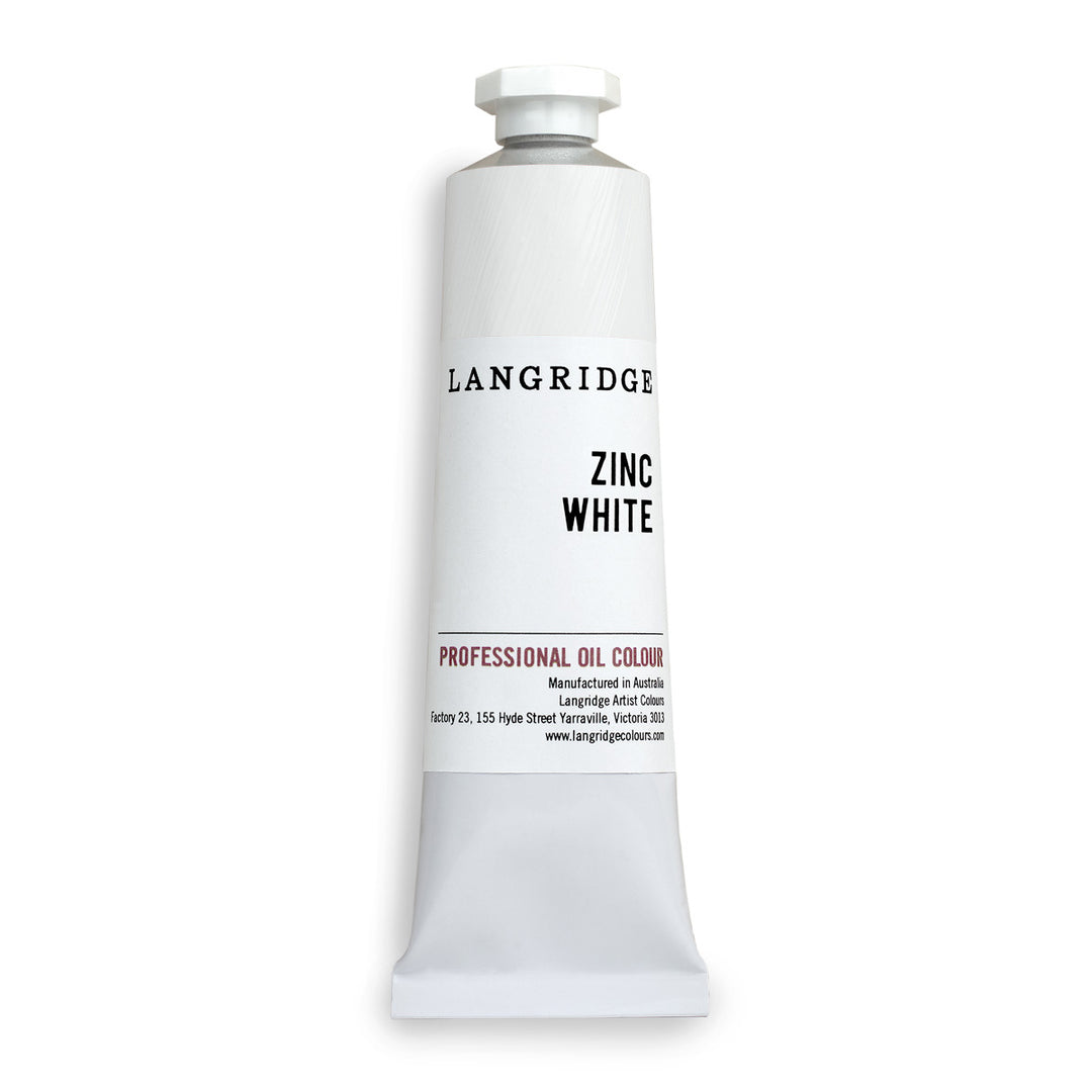Langridge Zinc White White Oil Colour