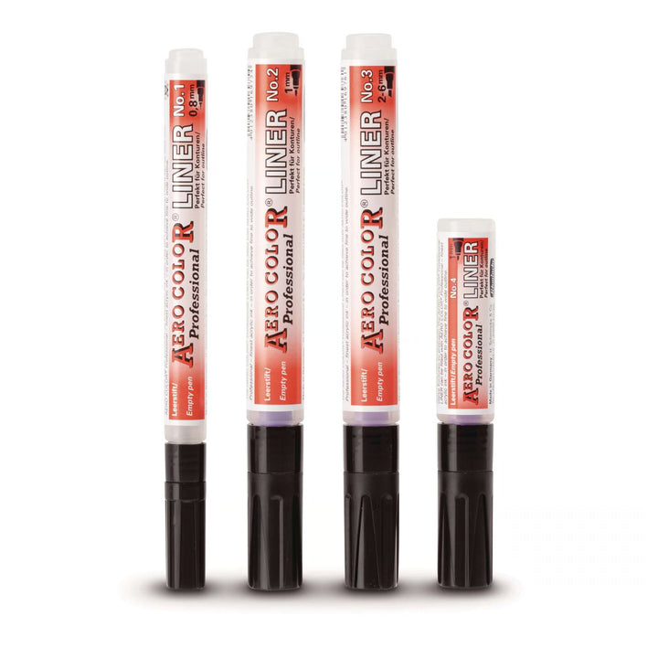 Aerocolor Liner No.3 2-6mm Chisel Tip