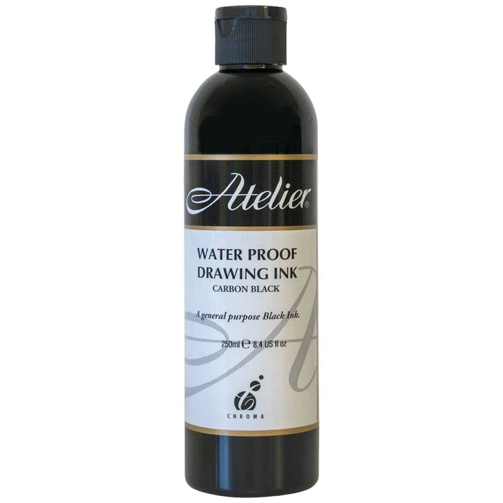 Atelier Carbon Black Drawing Ink 250ml