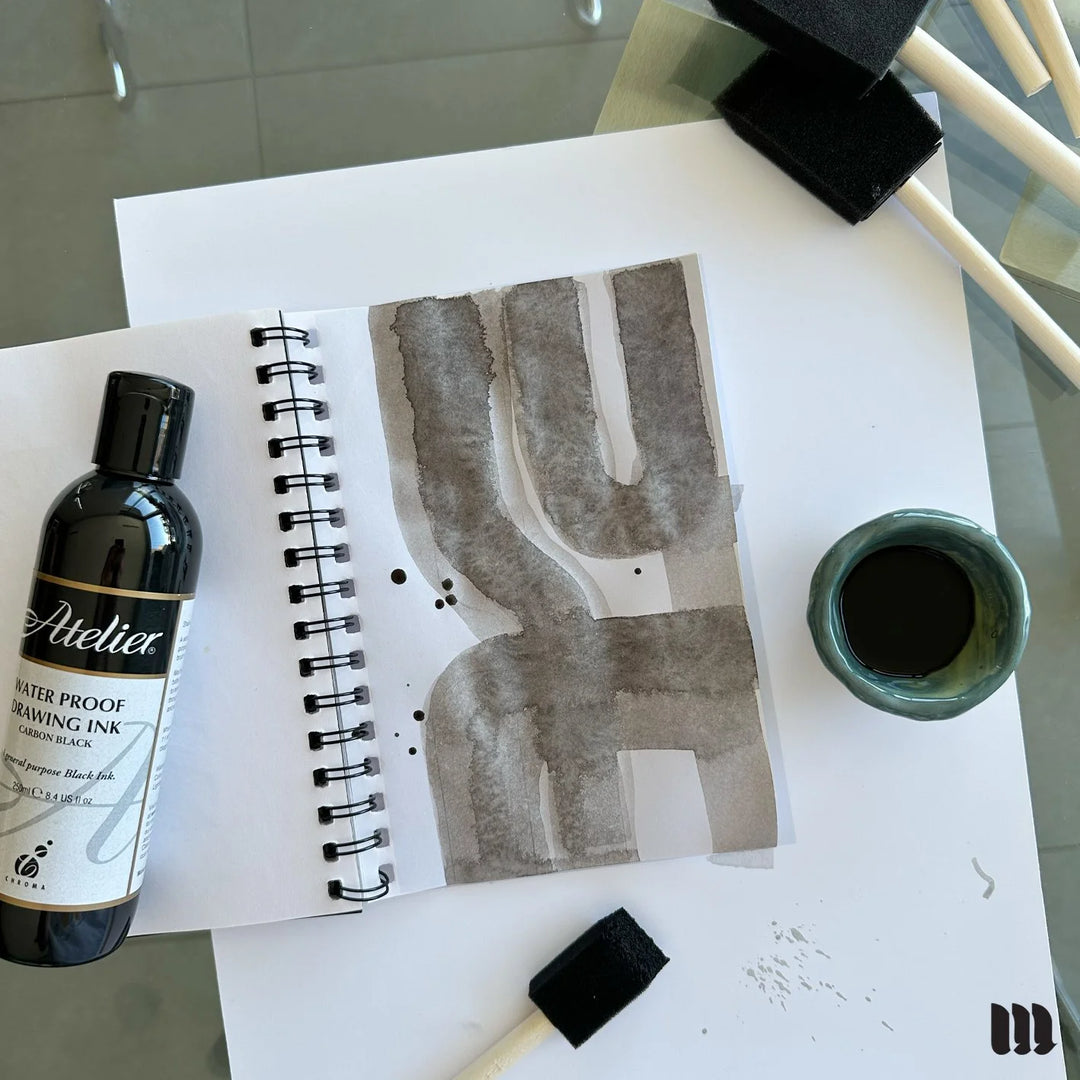 Atelier Carbon Black Drawing Ink 250ml