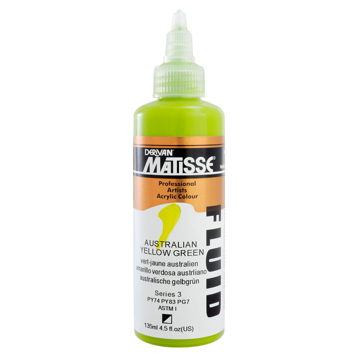 Aus Yellow Green Matisse Fluid