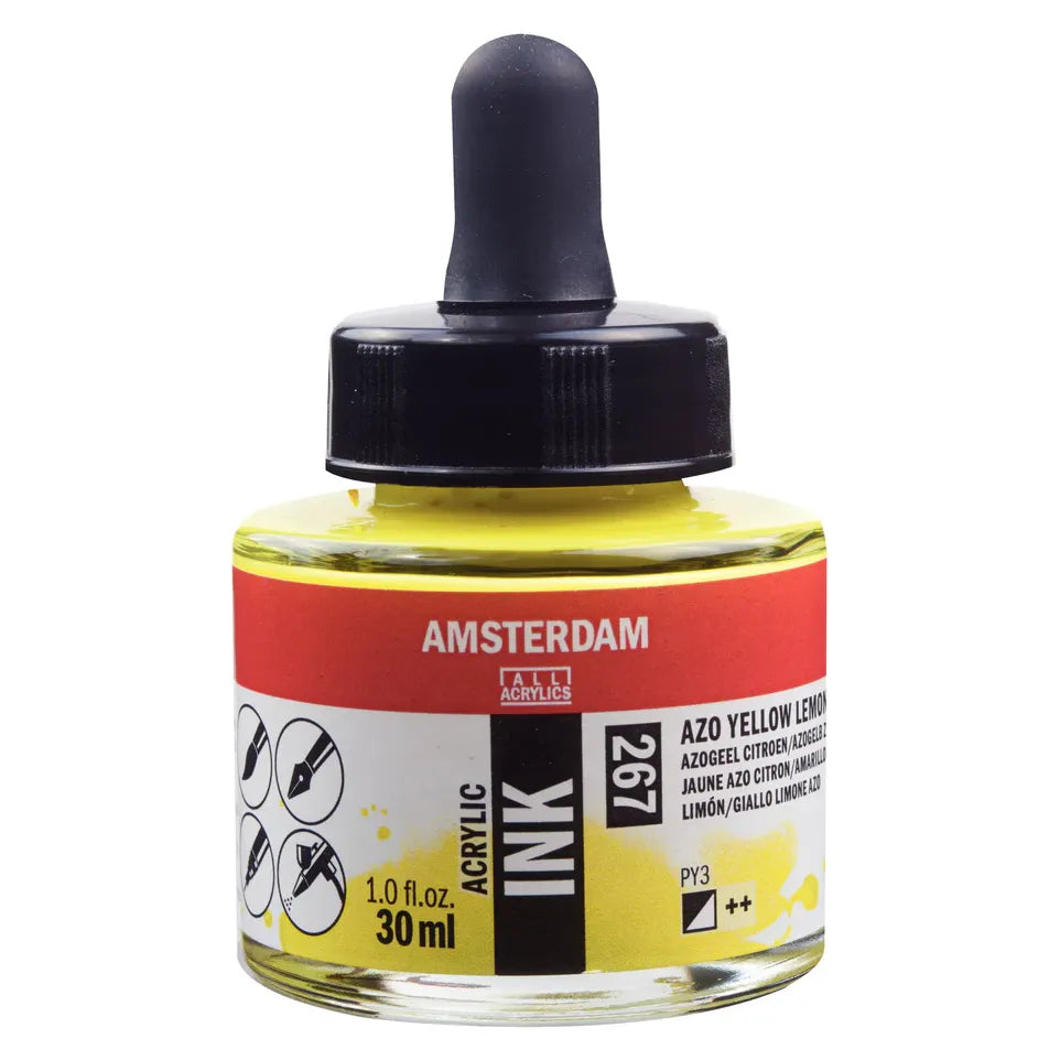 Azo Yellow Lemon Talens Ink 30ml