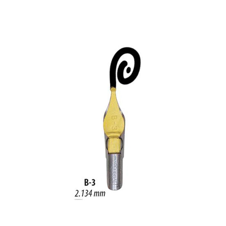 B-3 Broad Round Edge Speedball Nib