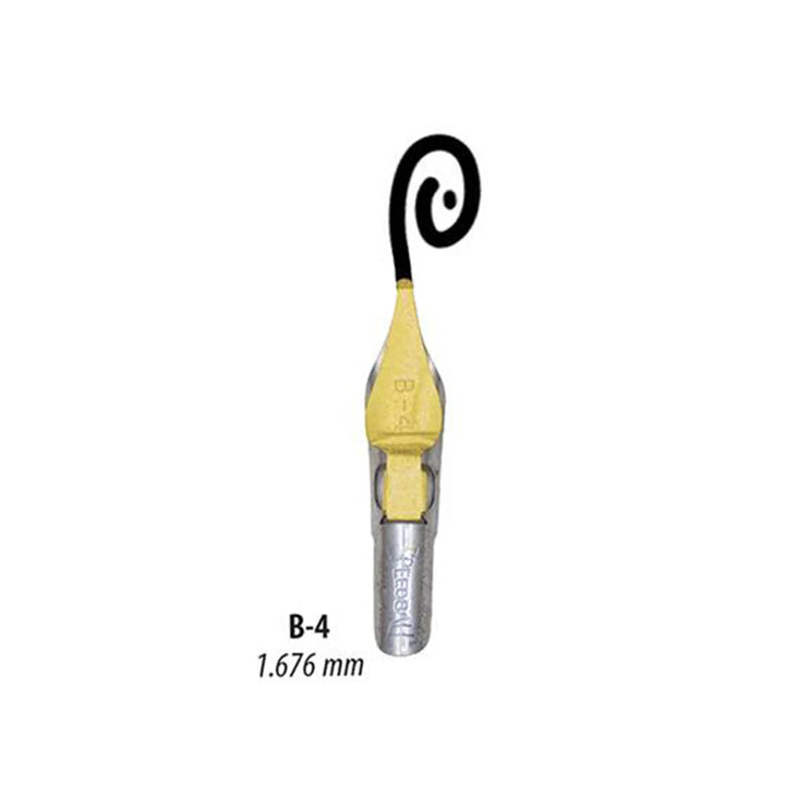 B-4 Broad Round Edge Speedball Nib
