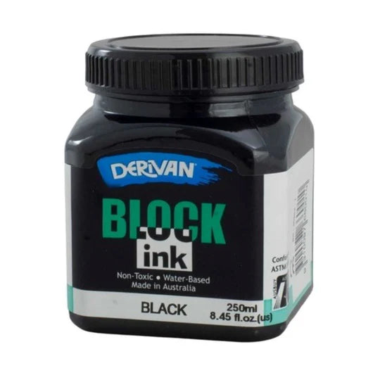 Derivan Block Ink Black