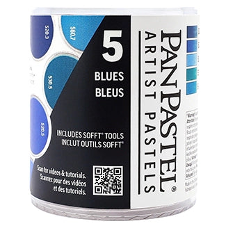 Blues Set Pan Pastel Set 5 Colours