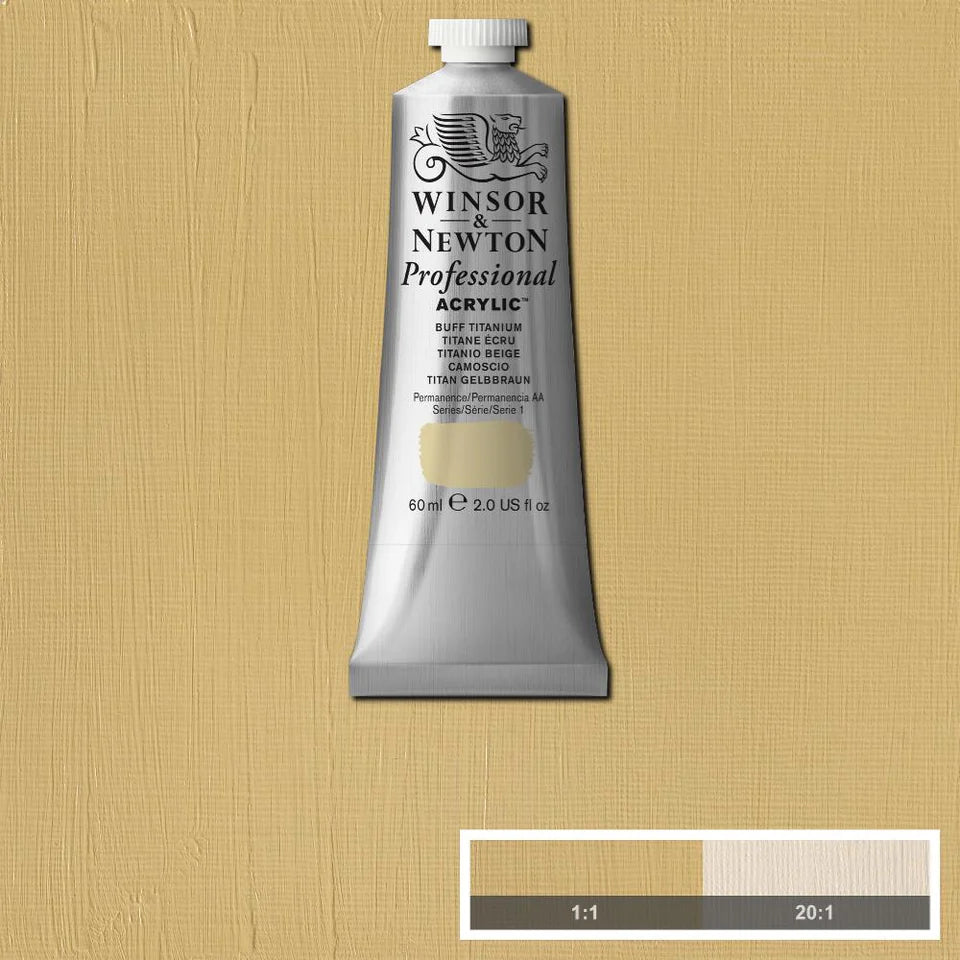 Buff Titanium Winsor &amp; Newton Artist Acrylic