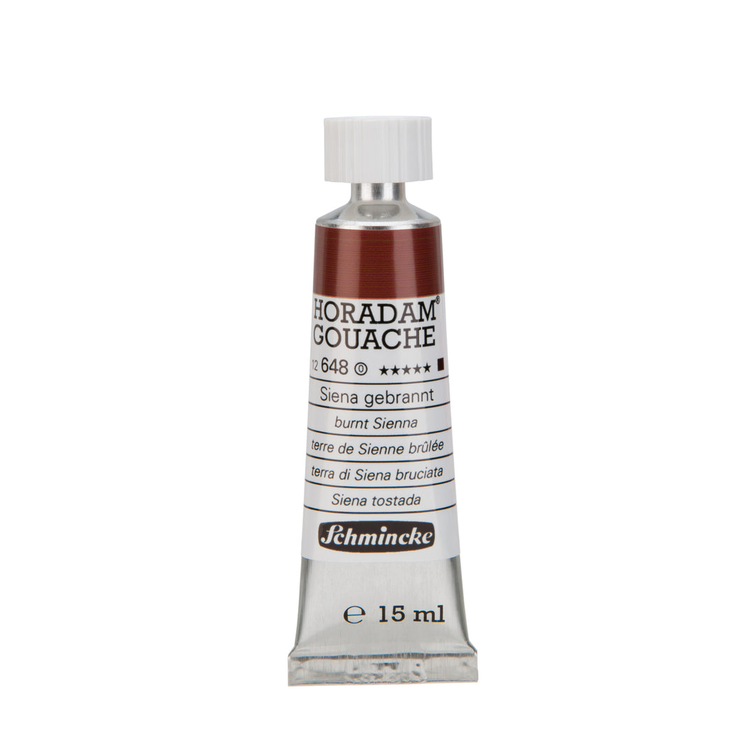 Burnt Sienna Horadam Gouache 15ml