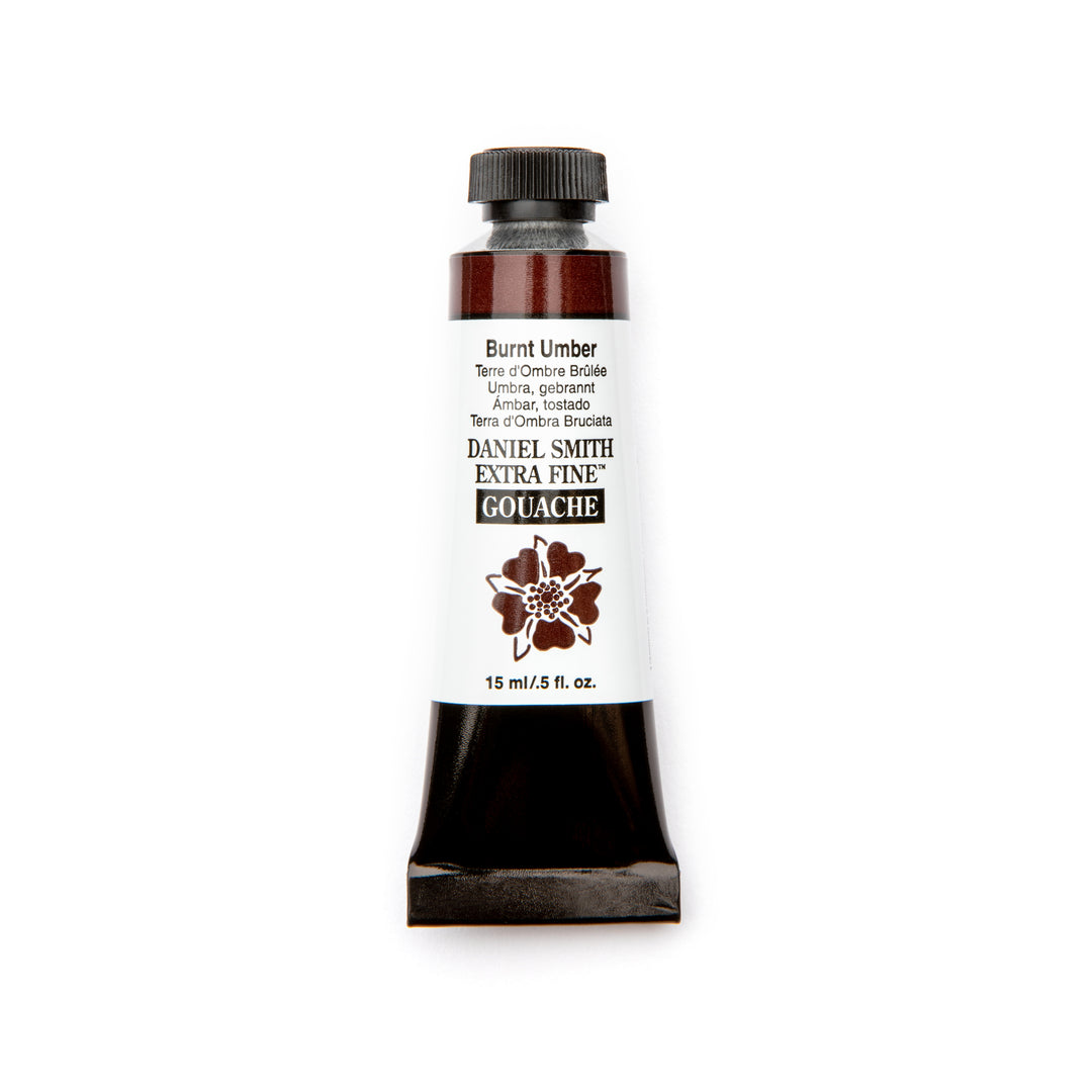 Burnt Umber Daniel Smith Gouache 15ml