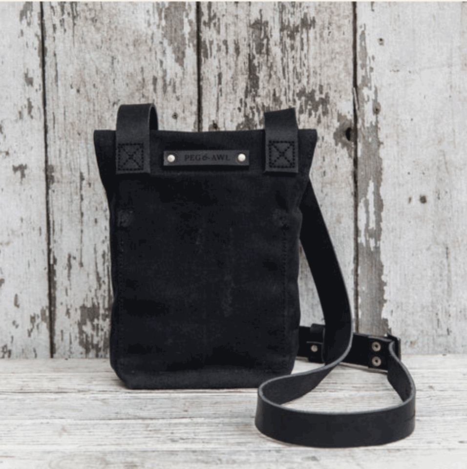 All Black Small Hunter Satchel