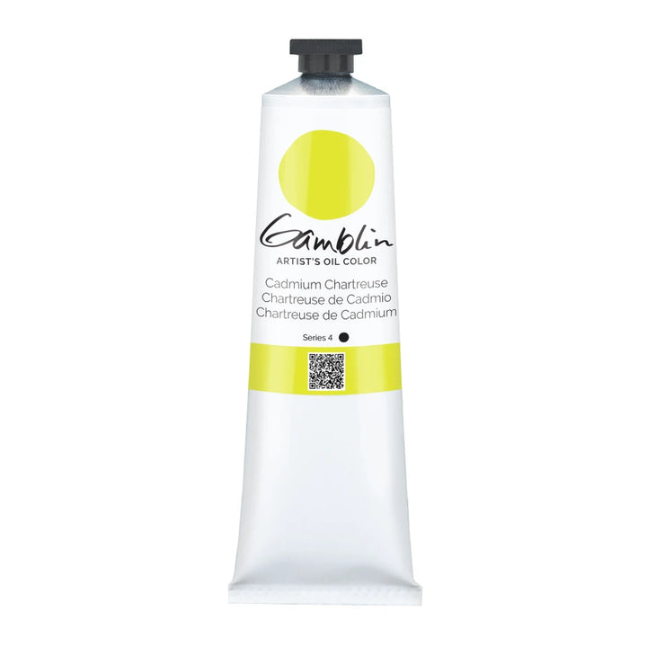 Cadmium Chartreuse Gamblin Artist Oil 1