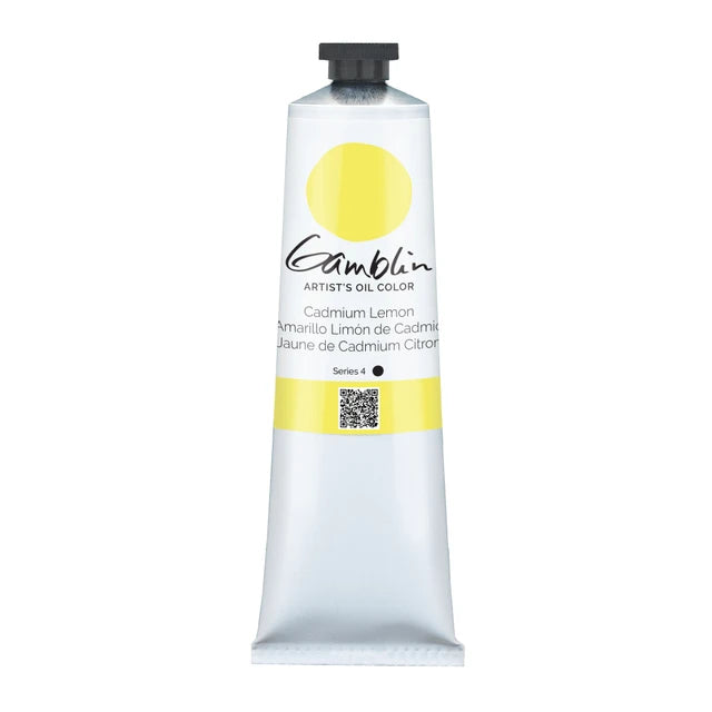 Cadmium Lemon Gamblin Artist Oil
