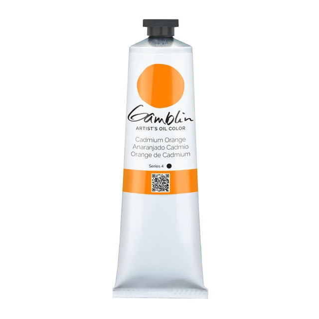 Cadmium Orange Gamblin Artist Oil