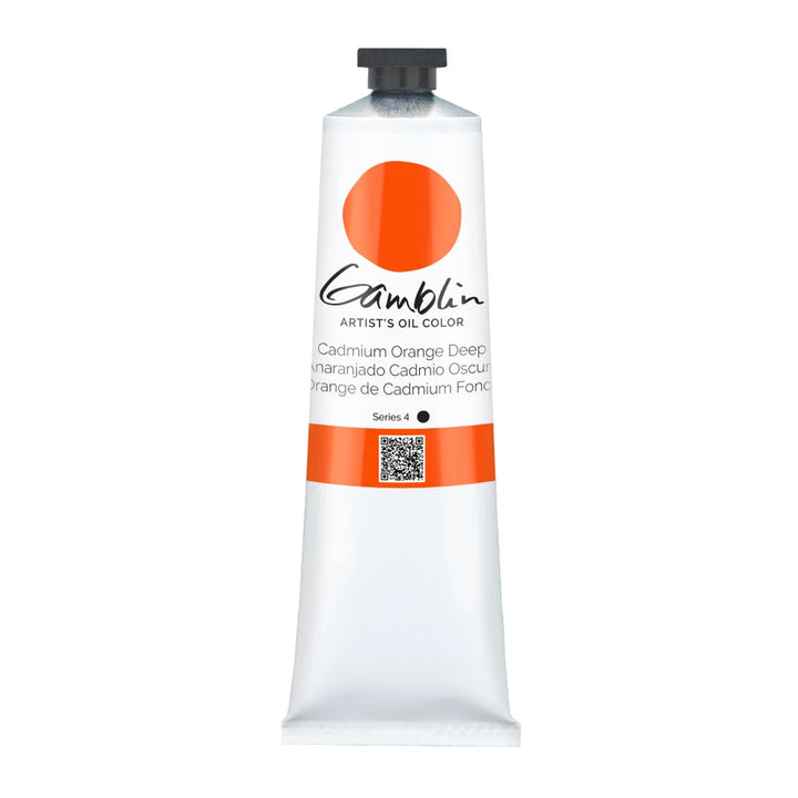 Cadmium Orange Deep Gamblin Artist Oil